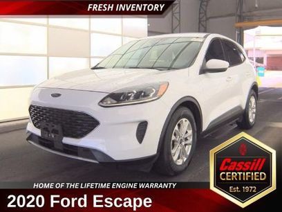 Used 2020 Ford Escape SE