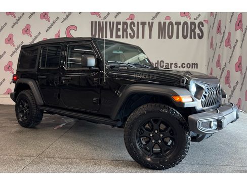 Used 2021 Jeep Wrangler Unlimited Sport AWD/4WD image 2