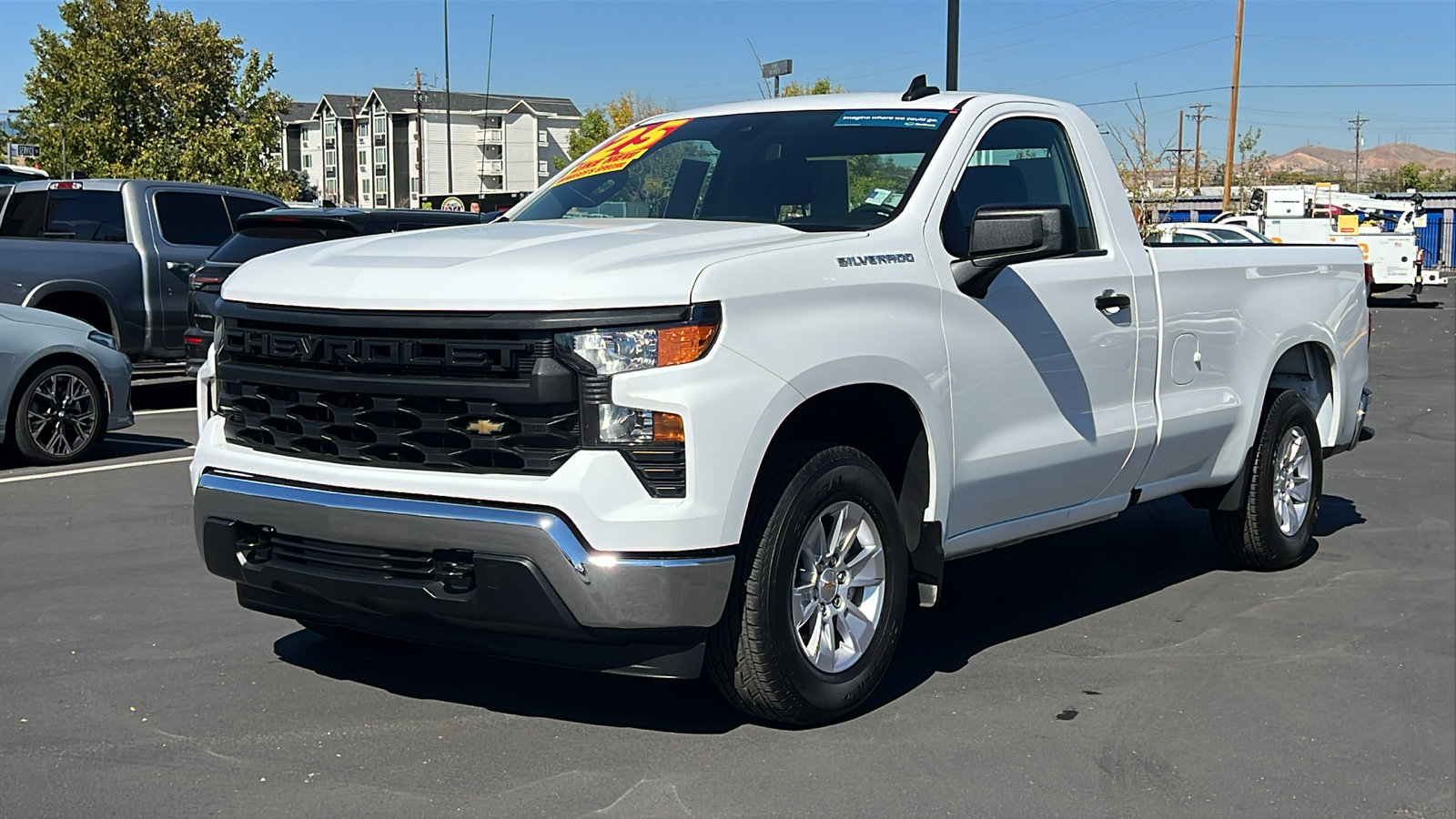Certified 2025 Chevrolet Silverado 1500 W/T RWD image 1