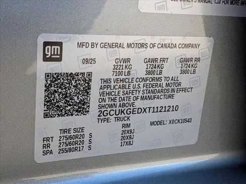 New 2026 Chevrolet Silverado 1500 LTZ image 19