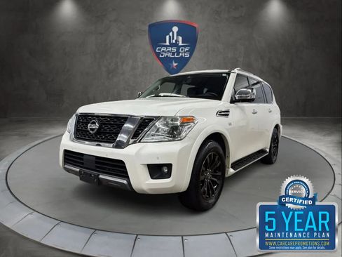 Used 2019 Nissan Armada Platinum w/ Captain's Chairs Package RWD image 1