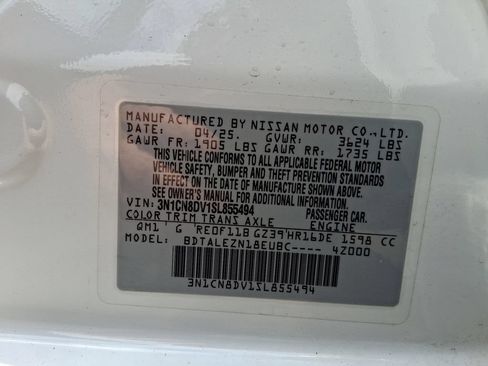 Used 2025 Nissan Versa S w/ S Plus Package FWD image 31