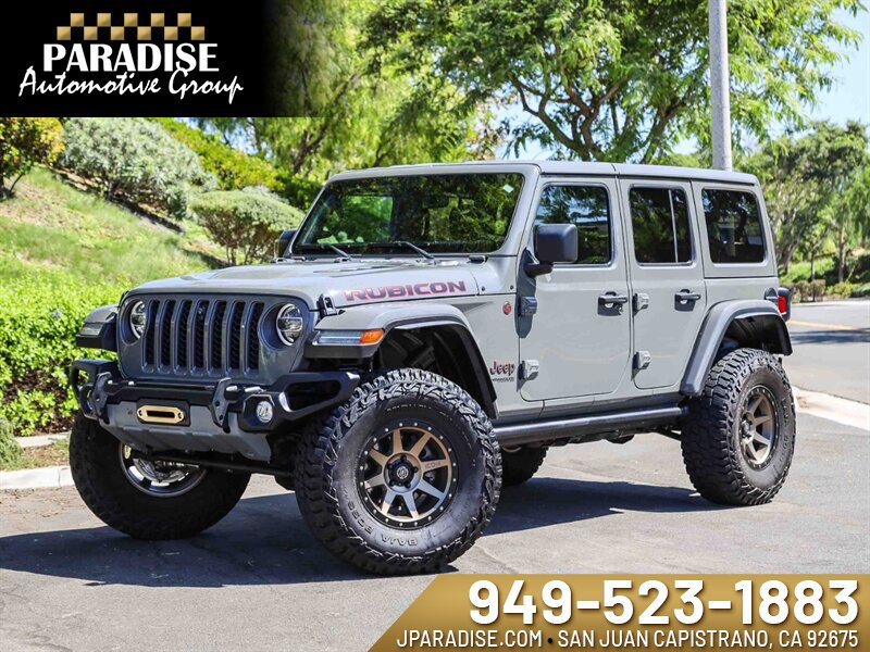 Used 2022 Jeep Wrangler Unlimited Rubicon w/ LED Lighting Group AWD/4WD image 1