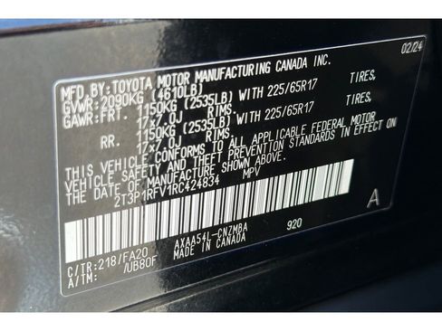 Certified 2024 Toyota RAV4 XLE w/ Weather Package AWD/4WD image 34