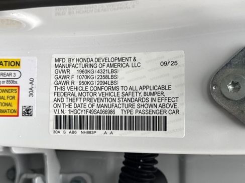 New 2025 Honda Accord SE image 28