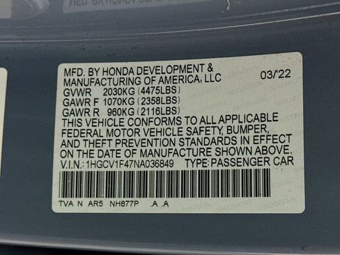 Used 2022 Honda Accord Sport Special Edition image 34