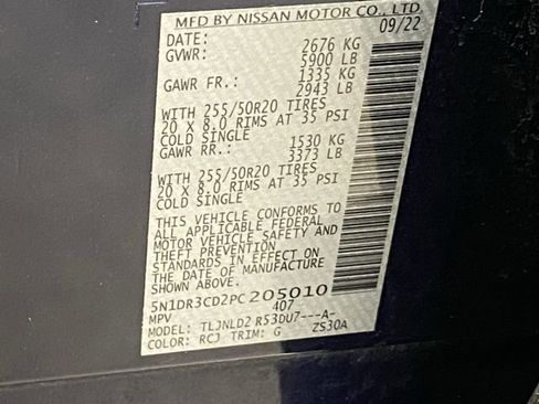 Used 2023 Nissan Pathfinder SL w/ SL Premium Package image 45