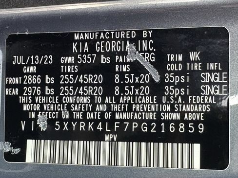 Certified 2023 Kia Sorento SX image 27