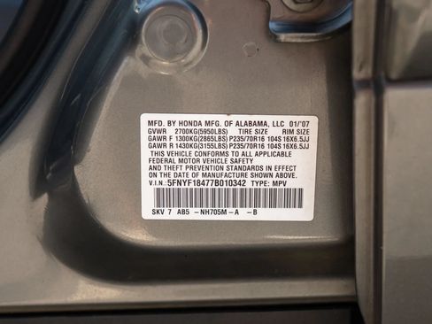 Used 2007 Honda Pilot EX image 45