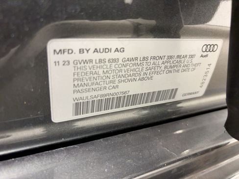 Used 2024 Audi S8 w/ S8 Comfort Plus Package image 18