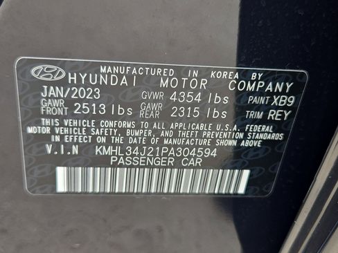 Used 2023 Hyundai Sonata Limited FWD image 35