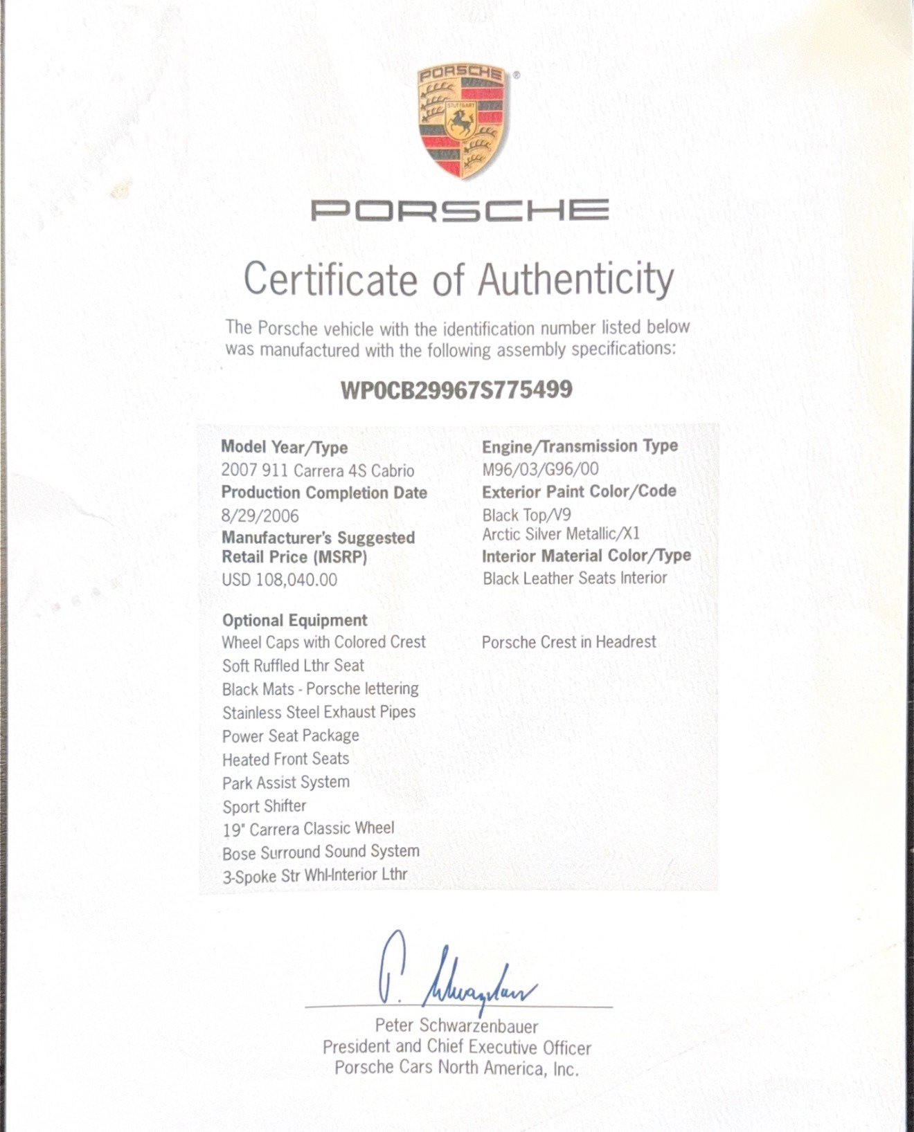 Used 2007 Porsche 911 Cabriolet image 59