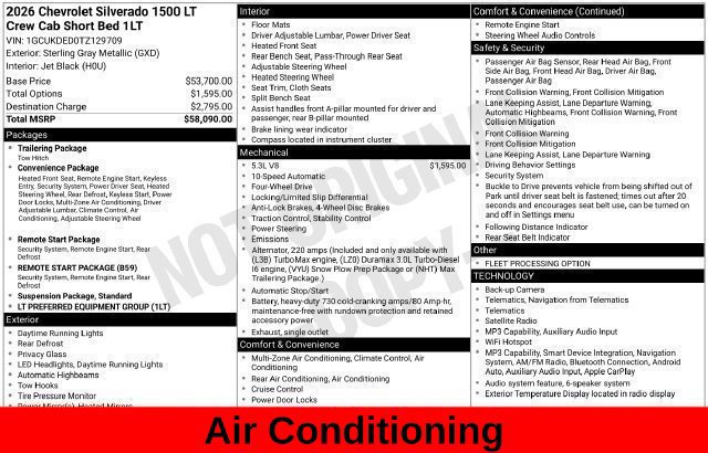 Used 2026 Chevrolet Silverado 1500 LT AWD/4WD image 29