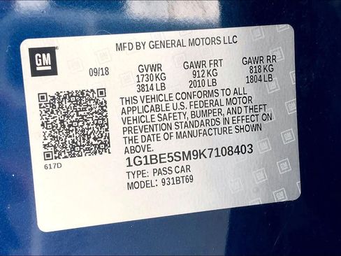 Used 2019 Chevrolet Cruze LT image 28