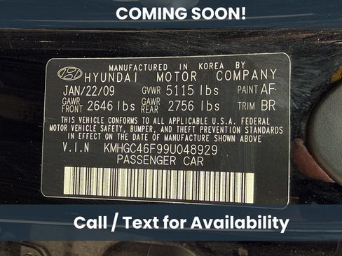 Used 2009 Hyundai Genesis 4.6 w/ Technology Pkg 5 RWD image 12