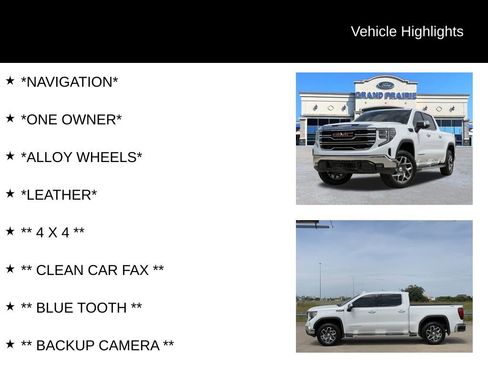 Used 2022 GMC Sierra 1500 SLT w/ SLT Convenience Package AWD/4WD image 4