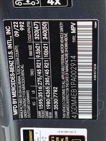 Used 2023 Mercedes-Benz EQS 580 4MATIC SUV image 25
