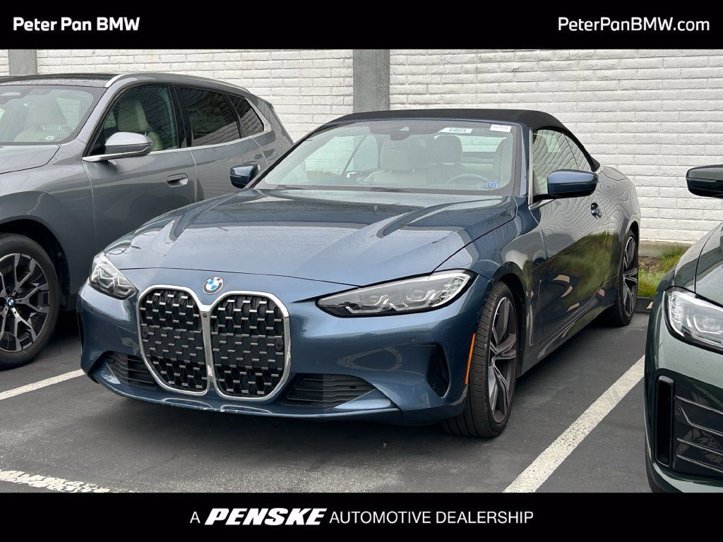 Used 2024 BMW 430i Convertible w/ Premium Package RWD image 1