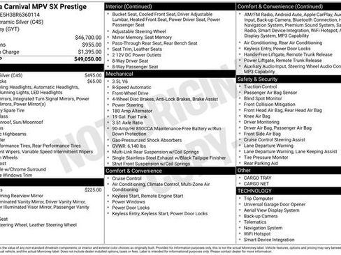 Used 2024 Kia Carnival SX Prestige image 10