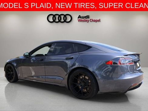 Used 2021 Tesla Model S Plaid AWD/4WD image 3