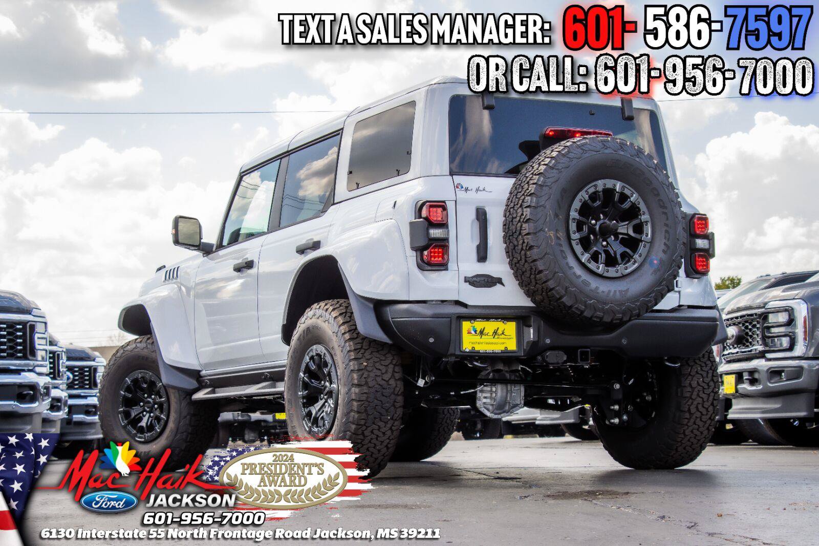 Used 2026 Ford Bronco Raptor w/ Interior Carbon Fiber Pack AWD/4WD image 5