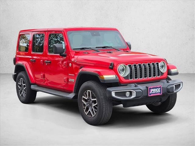 Used 2024 Jeep Wrangler Unlimited Sahara w/ Technology Group AWD/4WD image 3