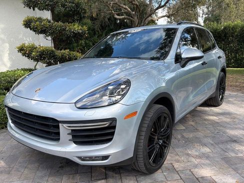 Used 2017 Porsche Cayenne Turbo w/ Sport Chrono Package image 1
