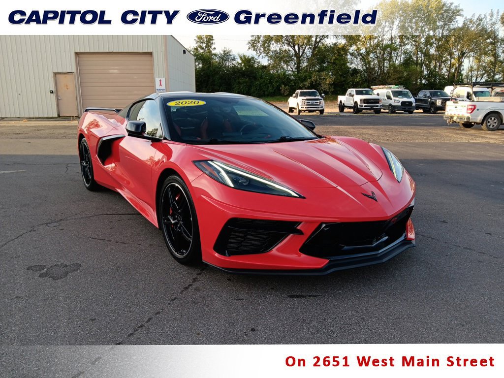 Used 2020 Chevrolet Corvette Stingray Preferred Cpe w/ 2LT Preferred Equipment Group RWD image 1