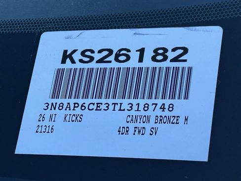 New 2026 Nissan Kicks SV image 21