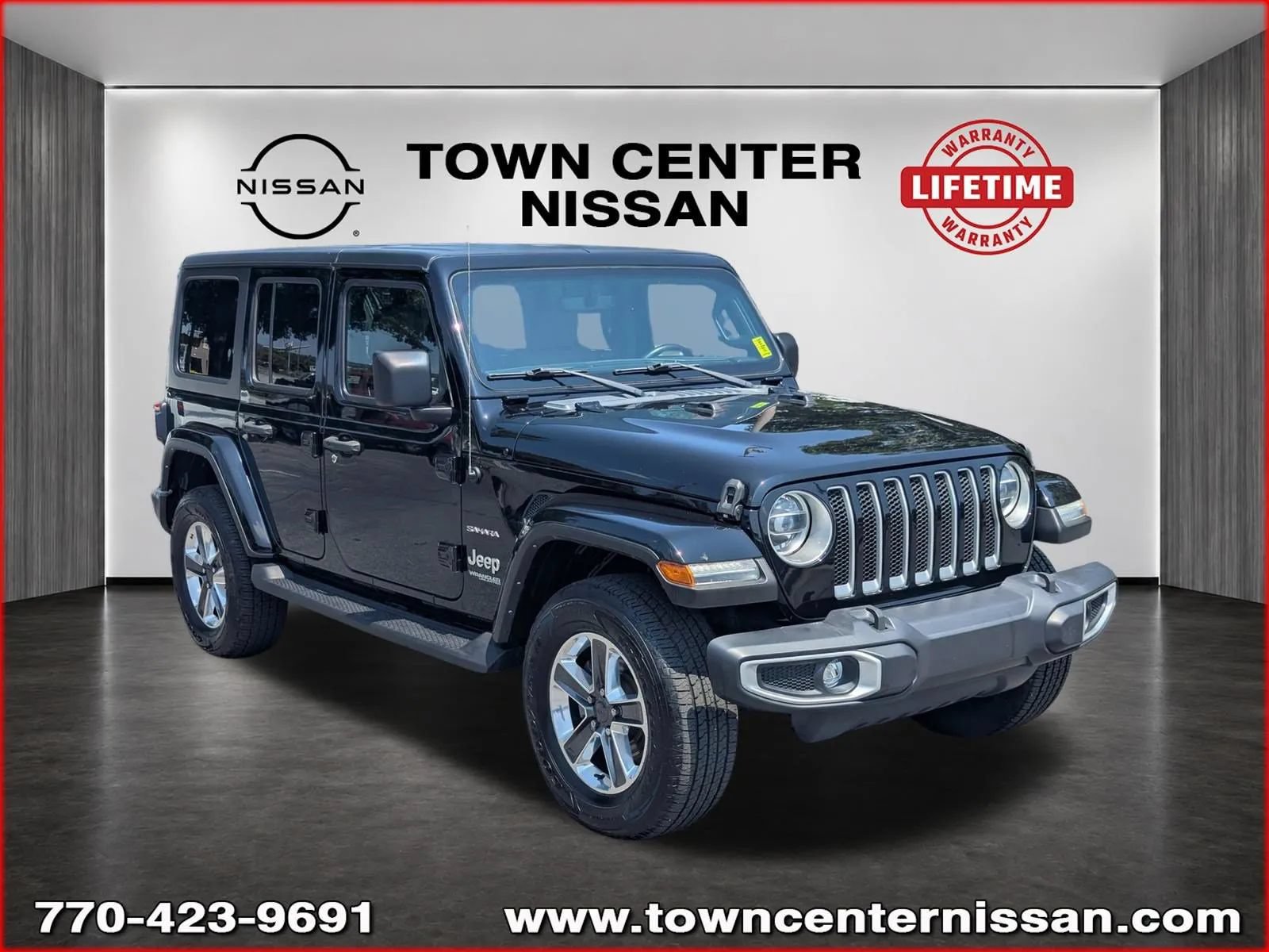 Used 2022 Jeep Wrangler Unlimited Sahara w/ LED Lighting Group AWD/4WD image 1
