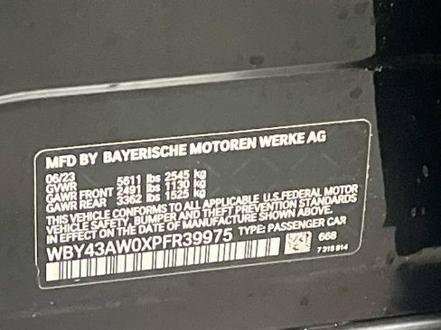 Used 2023 BMW i4 eDrive35 w/ Parking Assistance Package RWD image 33