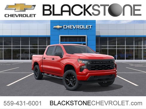 New 2026 Chevrolet Silverado 1500 Custom w/ Turbomax Blackout Package image 1