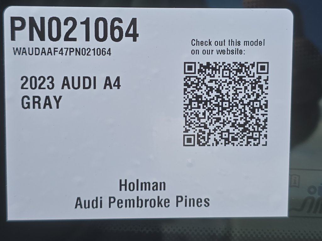 Used 2023 Audi A4 2.0T Premium w/ Convenience Package AWD/4WD image 30