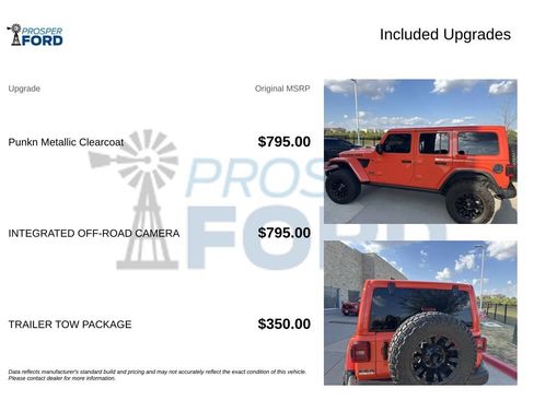 Used 2023 Jeep Wrangler Unlimited Rubicon 392 w/ Trailer Tow Package AWD/4WD image 3