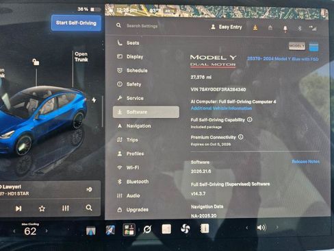 Used 2024 Tesla Model Y Performance AWD/4WD image 2