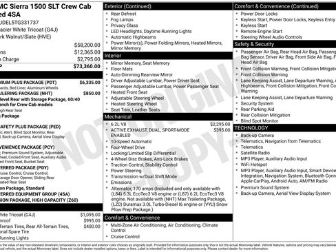 Used 2026 GMC Sierra 1500 SLT w/ SLT Premium Plus Package AWD/4WD image 3