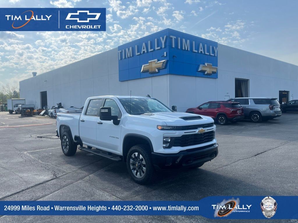 New 2025 Chevrolet Silverado 2500 Custom w/ Custom Convenience Package AWD/4WD image 1