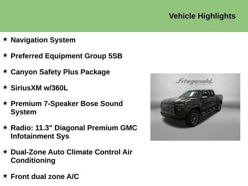 Used 2025 GMC Canyon Denali AWD/4WD image 9