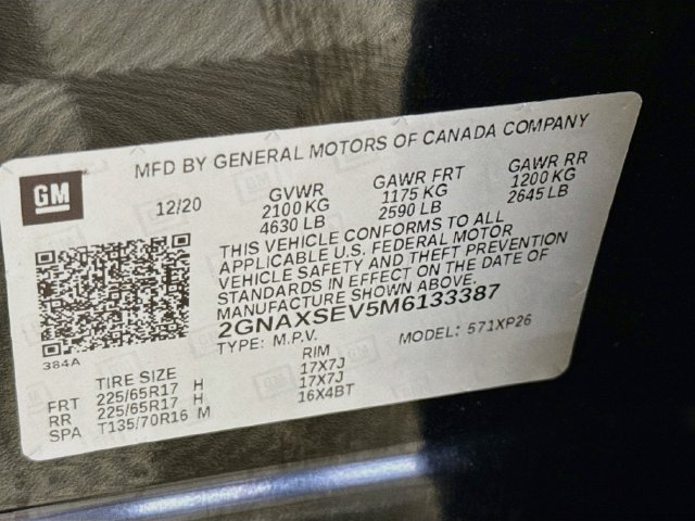 Used 2021 Chevrolet Equinox LS w/ LPO, Blackout Package AWD/4WD image 39