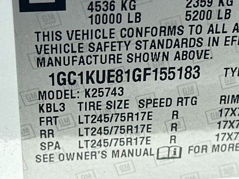 Used 2016 Chevrolet Silverado 2500 W/T AWD/4WD image 30