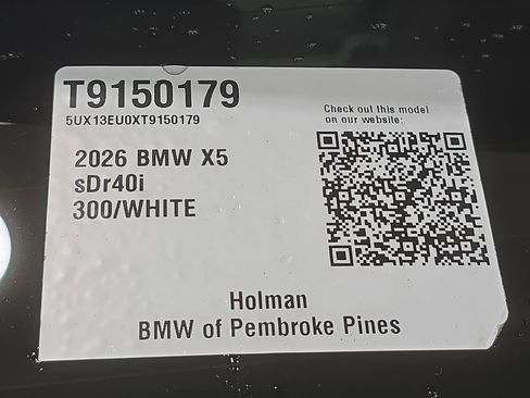Used 2026 BMW X5 sDrive40i w/ M Sport Package image 30