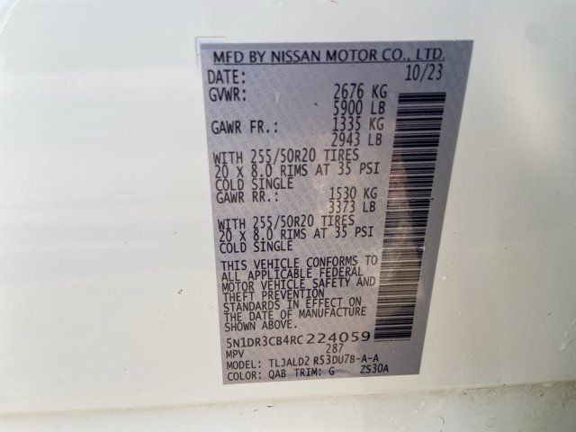 Used 2024 Nissan Pathfinder SL w/ SL Premium Package FWD image 33