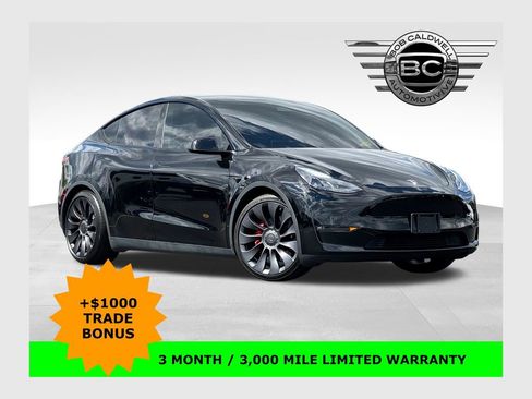 Used 2024 Tesla Model Y Performance AWD/4WD image 1