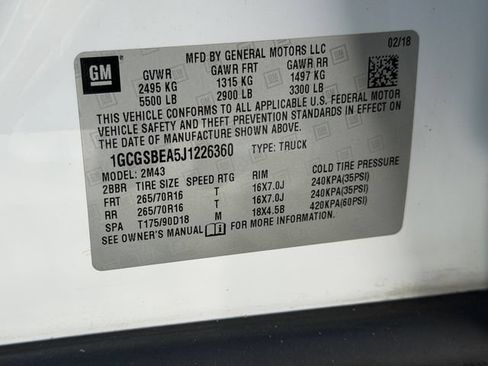 Used 2018 Chevrolet Colorado W/T RWD image 25