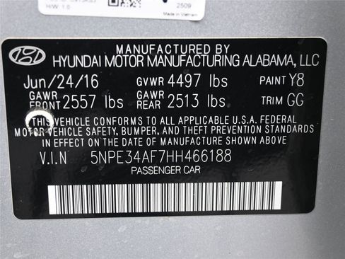 Used 2017 Hyundai Sonata Sport image 23