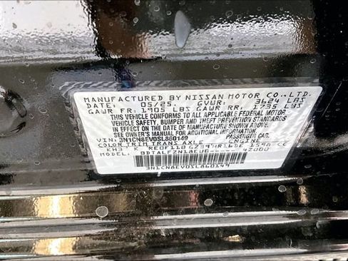 New 2025 Nissan Versa SV w/ Trunk Package image 33