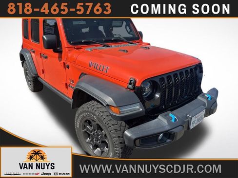 Used 2023 Jeep Wrangler Unlimited w/ 8.4" Radio Group image 1