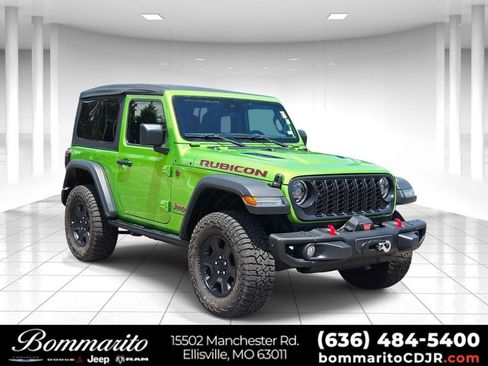 Used 2025 Jeep Wrangler Rubicon w/ Steel Bumper Group AWD/4WD image 1