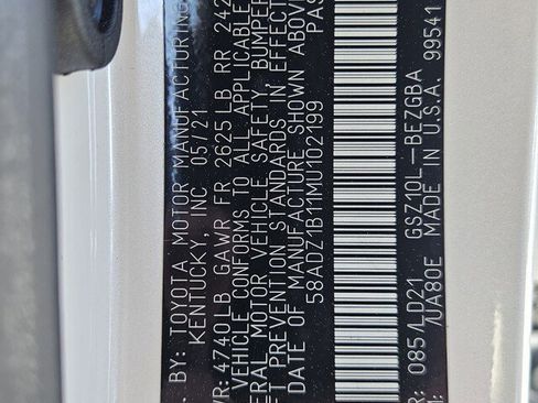 Used 2021 Lexus ES 350 w/ Premium Package image 10