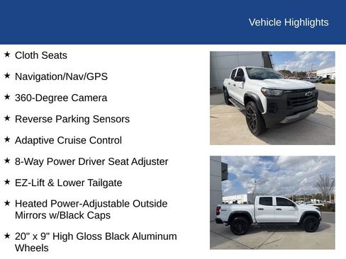 Used 2024 Chevrolet Colorado Trail Boss w/ Technology Package image 26